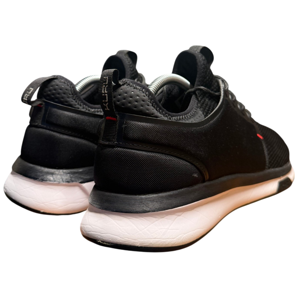 KURU Atom Men's 11 Black White Sneakers Running Walking Shoes - Picture 5 of 16
